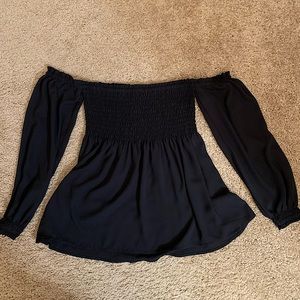 Off the shoulder blouse